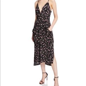 BCBG Drape Pocket Midi Dress NWOT